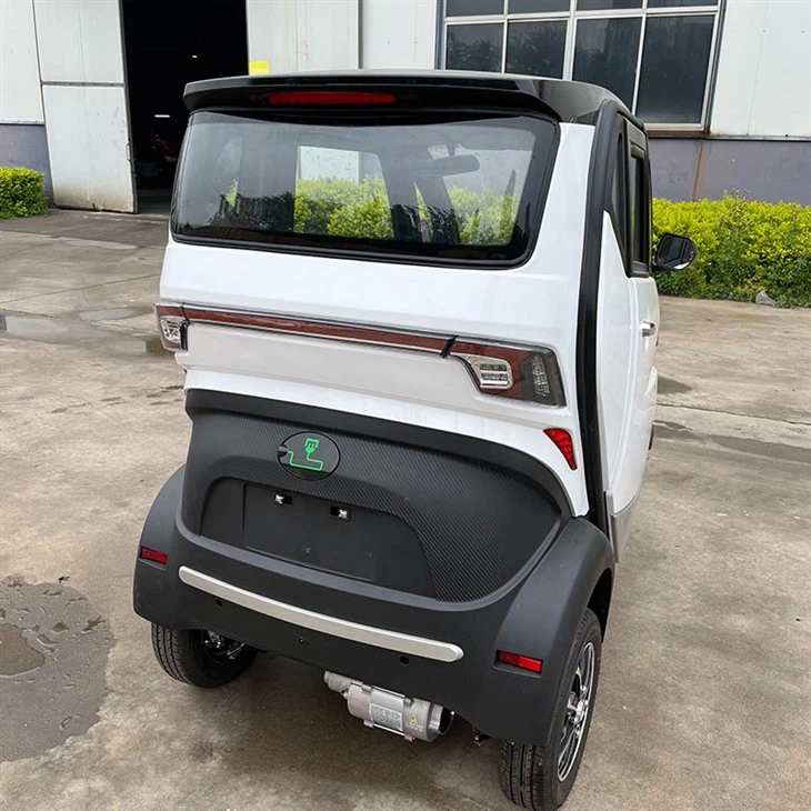 3000W 3-Wheeler Mini Scooter, Electric Motorcycle Tricycle With Closed Cabin