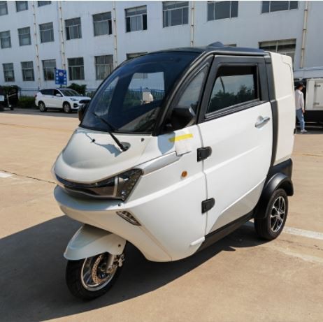 L5e Enclosed Cabin Type 3-wheel Pure Mini Takeaway Electric Car