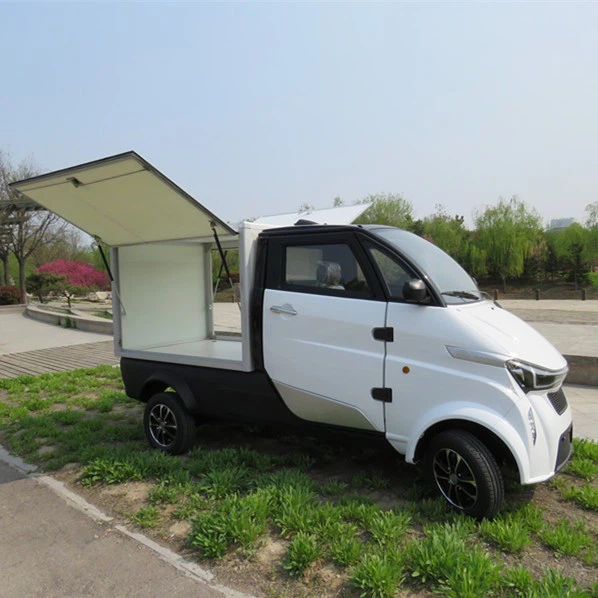 Chinese Low Speed 50km/h Mini Electric Truck Pickup Freezer For Adult