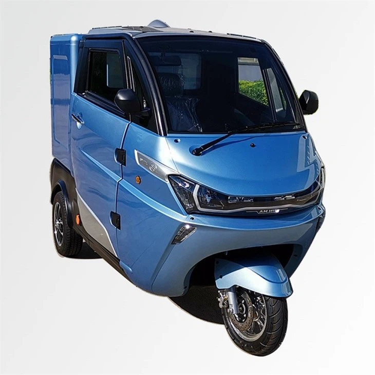 EEC Certificate 3000w Motor 3 Wheels Delivery Electric Cargo Tricycle For Adults