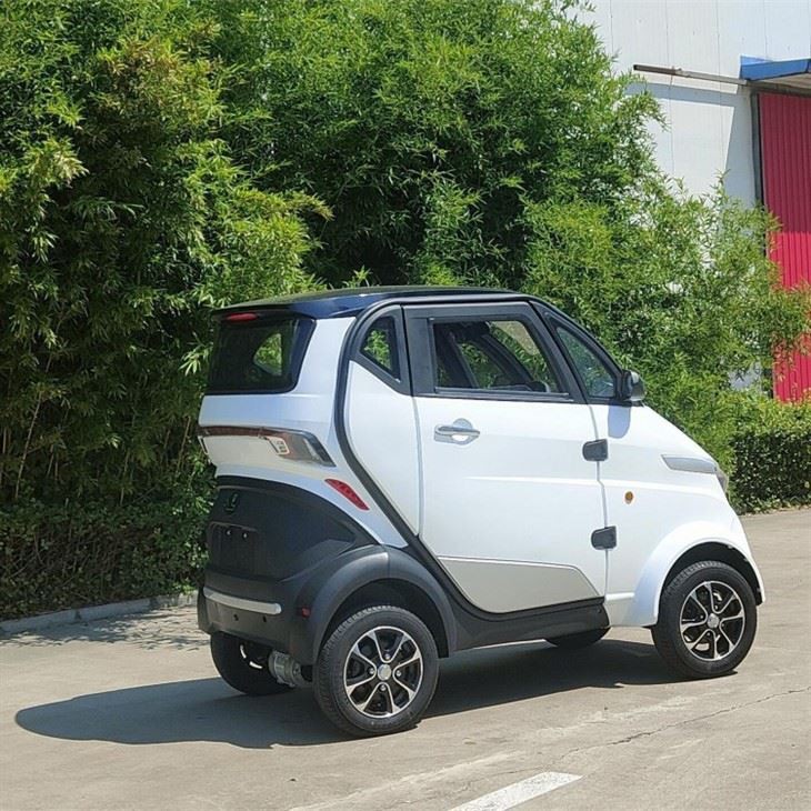 Low Speed Electric Adult 4 Wheels New Energy Car With 105Ah Lithium Battery