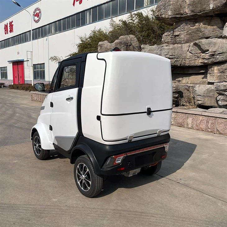 Low Price Electric Delivery Vehicle With Cargo Box, Mini Truck For Commercial Use