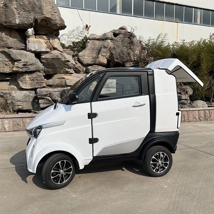 Low Price Electric Delivery Vehicle With Cargo Box, Mini Truck For Commercial Use