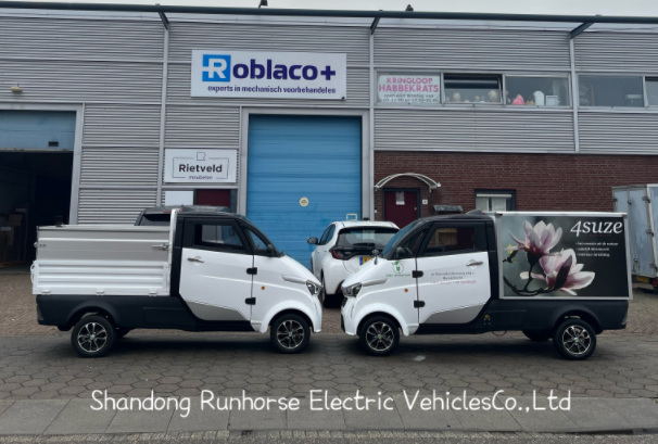 Wholesale EEC Four Wheel Food Delivery EEC Van Mini Electric Vehicle