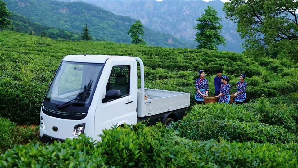 EEC Approved Mini Electric Commercial Truck, New Energy 4‑Wheel Cargo Vehicle suppliers