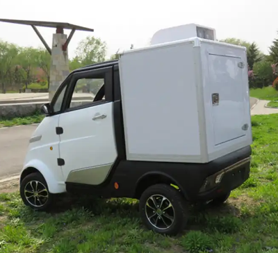 Small Battery-Powered Refrigerated Truck Lightweight Electric Commercial Vehicles